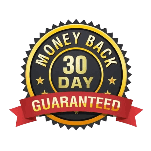 30 days money back guarantee